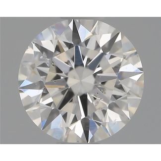 0.61 Carat Round G SI2 EX GIA Natural Diamond