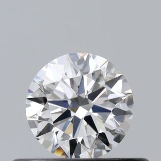 0.31 Carat Round G VVS1 EX VG GIA Natural Diamond