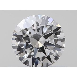 0.33 Carat Round G VVS1 EX GIA Natural Diamond