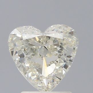 1.50 Carat Heart J VS2 - VG IGI Natural Diamond