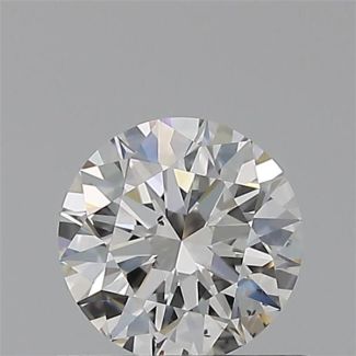 0.50 Carat Round G VS2 EX GIA Natural Diamond