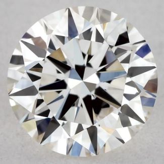 0.5 Carat Round I VS1 VG EX GIA Natural Diamond