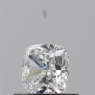 0.53 Carat Cushion Modified E VVS1 - EX VG GIA Natural Diamond