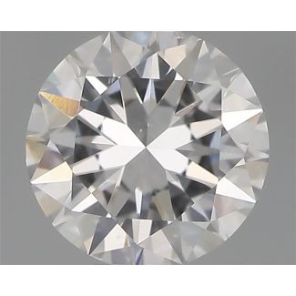 0.40 Carat Round E SI1 GD VG GIA Natural Diamond