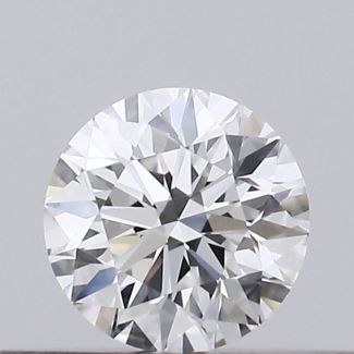 0.23 Carat Round D IF EX GIA Natural Diamond