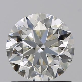 0.91 Carat Round I VS1 VG EX GIA Natural Diamond