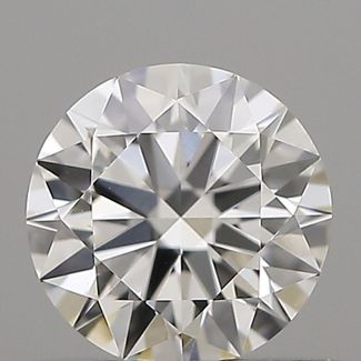 0.4 Carat Round H VS1 VG EX GIA Natural Diamond