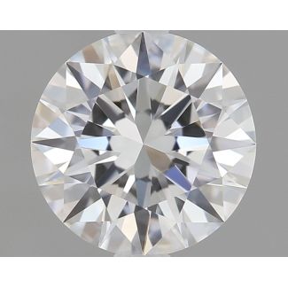 0.78 Carat Round E VVS1 EX GIA Natural Diamond