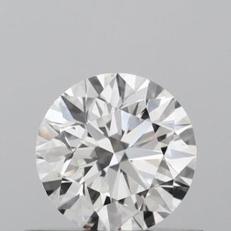 0.5 Carat Round F VS2 EX GIA Natural Diamond