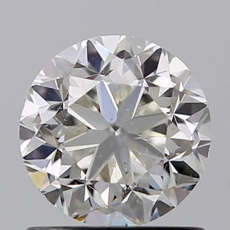 1.00 Carat Round I SI2 F VG EX GIA Natural Diamond