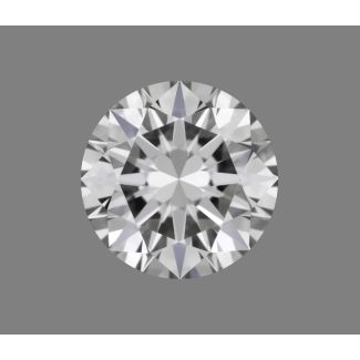 0.35 Carat Round F VVS1 EX GIA Natural Diamond