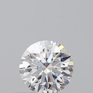 0.31 Carat Round E VVS2 EX GIA Natural Diamond