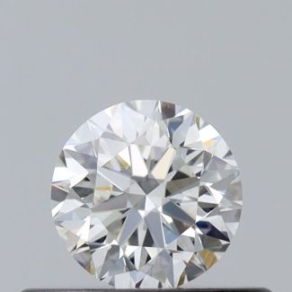 0.3 Carat Round F VVS1 VG EX GIA Natural Diamond