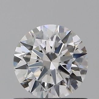 0.56 Carat Round E VS1 EX GIA Natural Diamond