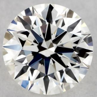 0.23 Carat Round G VVS2 EX GIA Natural Diamond