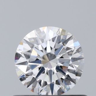 0.5 Carat Round D SI1 EX GIA Natural Diamond