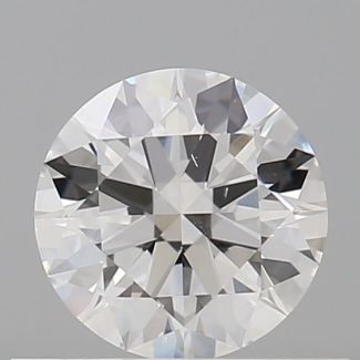 0.5 Carat Round E VS2 EX GIA Natural Diamond