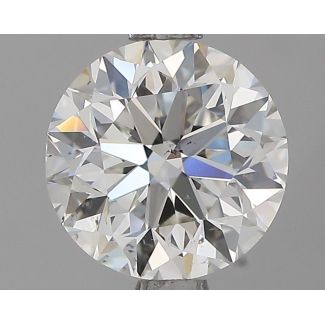 1.5 Carat Round H SI1 GD EX VG GIA Natural Diamond