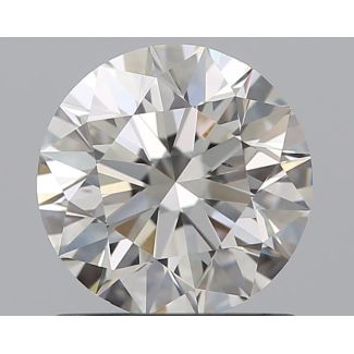 0.9 Carat Round H VS2 EX GIA Natural Diamond