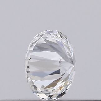 0.16 Carat Round E VVS2 EX GIA Natural Diamond