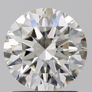 1.30 Carat Round J VVS1 EX GIA Natural Diamond