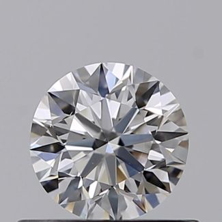 0.40 Carat Round D VS1 EX GIA Natural Diamond