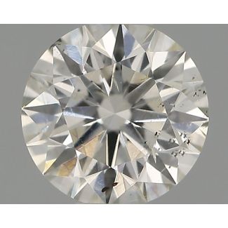 0.43 Carat Round G SI1 EX VG IGI Natural Diamond