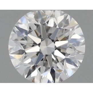 0.32 Carat Round E VVS2 EX GIA Natural Diamond