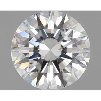 0.81 Carat Round E VVS1 EX GIA Natural Diamond