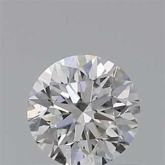 0.51 Carat Round E VS2 EX GIA Natural Diamond