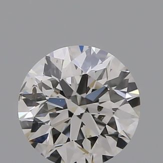 0.36 Carat Round H I1 EX GIA Natural Diamond