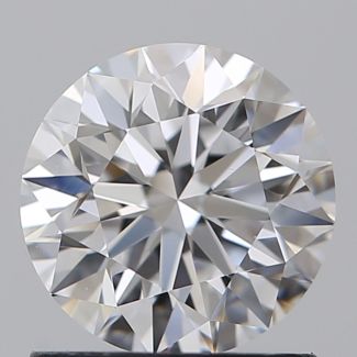 1.11 Carat Round D VVS1 EX GIA Natural Diamond