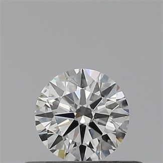 0.30 Carat Round H SI1 EX VG GIA Natural Diamond