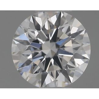 0.33 Carat Round E VS1 EX GIA Natural Diamond