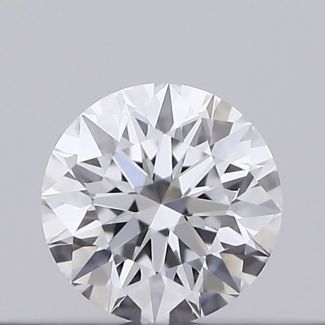 0.15 Carat Round D VS1 EX VG GIA Natural Diamond