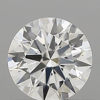 0.43 Carat Round F VS1 EX GIA Natural Diamond