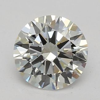 0.40 Carat Round F IF EX GIA Natural Diamond