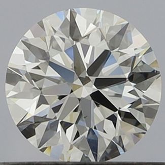 0.6 Carat Round G VS2 EX GIA Natural Diamond