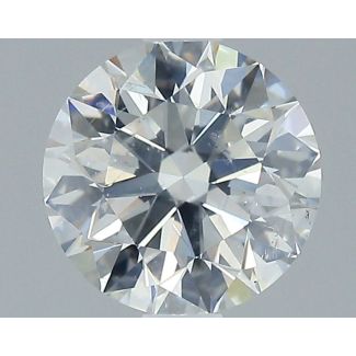 1.0 Carat Round H SI2 EX GIA Natural Diamond