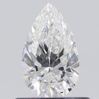 0.50 Carat Pear F SI1 - VG GIA Natural Diamond