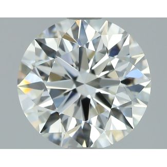 1.51 Carat Round H VVS2 EX GIA Natural Diamond