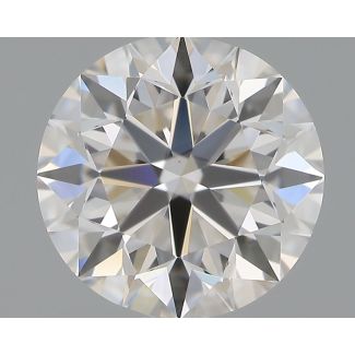 0.9 Carat Round G VVS2 VG EX GIA Natural Diamond