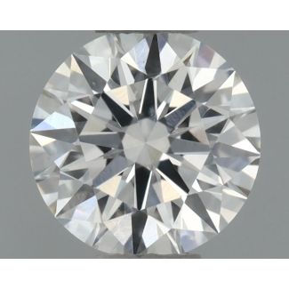 0.34 Carat Round E SI1 EX GIA Natural Diamond