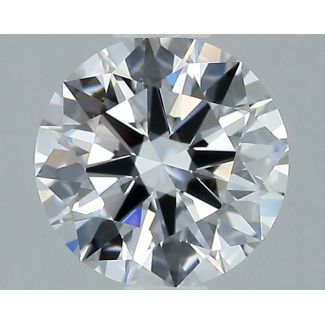 0.77 Carat Round D VS1 EX GIA Natural Diamond