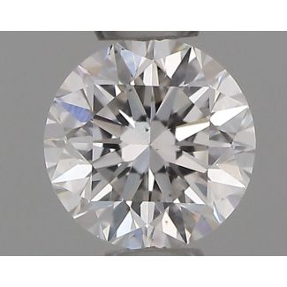 0.3 Carat Round F SI1 VG EX GIA Natural Diamond