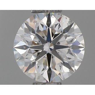 0.50 Carat Round G VS2 EX GIA Natural Diamond