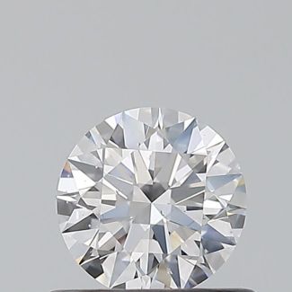 0.5 Carat Round D SI1 EX GIA Natural Diamond