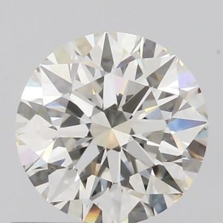 0.7 Carat Round I VVS2 EX GIA Natural Diamond