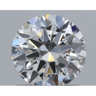 1.0 Carat Round F VVS2 EX GIA Natural Diamond