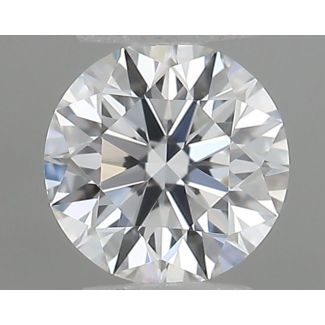 0.2 Carat Round E VVS1 EX GIA Natural Diamond